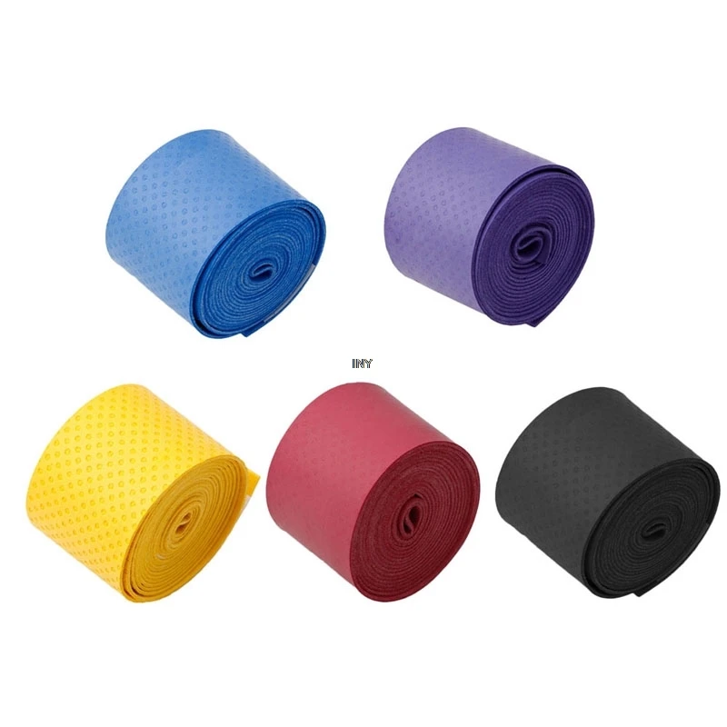 1 قطعة تمتص العرق مكافحة زلة مضرب Overgrip لفة تنس الريشة مقبض الشريط INY