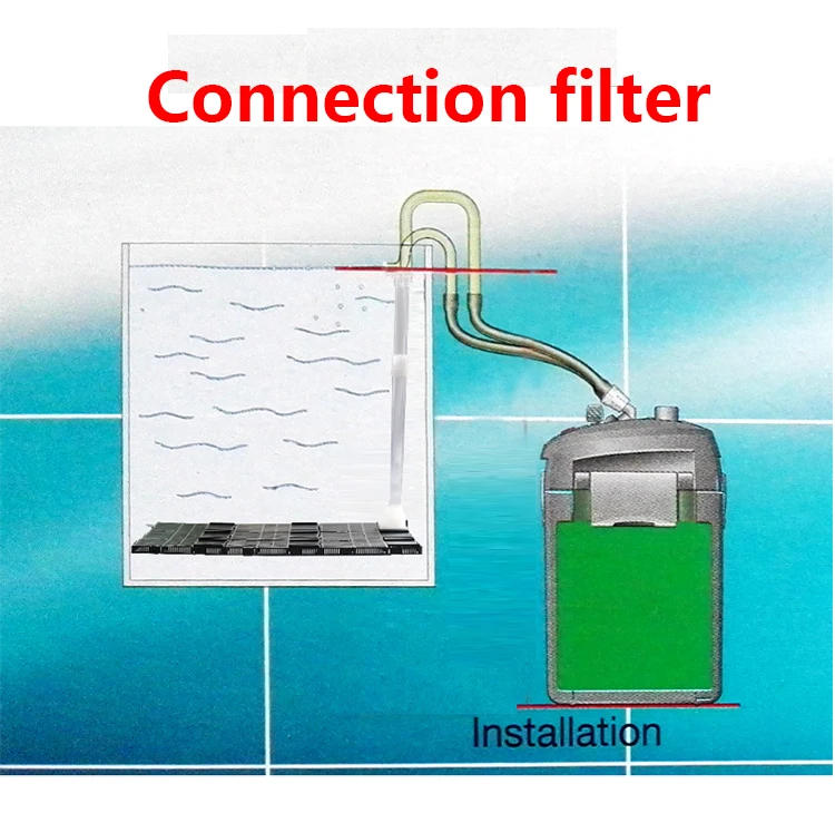 Нижний фильтр для аквариума, нижний фильтр для аквариума, нижняя фильтрующая пластина для аквариума, может быть свободно собрана фильтрующая пластина