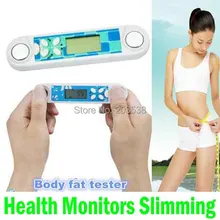 Healthcare portable digital BMI Body Health care beauty Fat Analyzer Monitor weight Lose Slimming scale Controller Tester