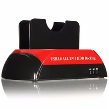 All in 1 2.5» 3.5» USB 3.0 SATA IDE External HDD Hard Disk Box Dock Station Card Reader OTB Storage Enclosure With EU Plug