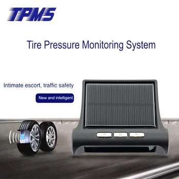

High quality TPMS Car Wireless Tire Pressure Monitoring System + 4 Mini Sensors Cigarette Tyre Pressure Monitoring