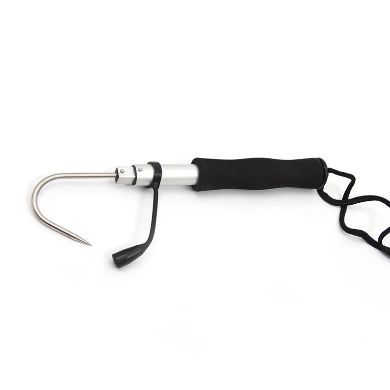 Telescope Retractable 27 60Cm Fishing Tool Gaff Hook Spear Saltwater Offshore Ice Fishing