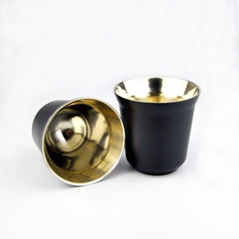 Набор из 2 предметов Nespresso Concentrat Espresso Итальянский кофе нержавеющей стали Nescafe