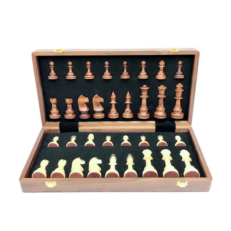 Xadrez Grande Madeira Maciça Rosewood Boxwood Peças de xadrez jogo de  xadrez de tabuleiro de xadrez xadrez