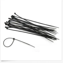 5 мм 200 мм самоблокирующаяся кабельная стяжка из нейлона пластиковая стяжка для провода шнур ремень 500 шт черный