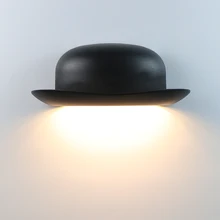 11 Вт светодиодный настенный светильник в шляпе, уличный водонепроницаемый IP65 Настенный светильник, садовый ландшафтный светильник, декоративный алюминиевый парковый атмосферный светильник