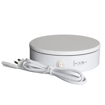 

Motorized Turntable Display,360Degree Electric Rotating Display Turntable for Display Jewelry,watch,digital product,Models