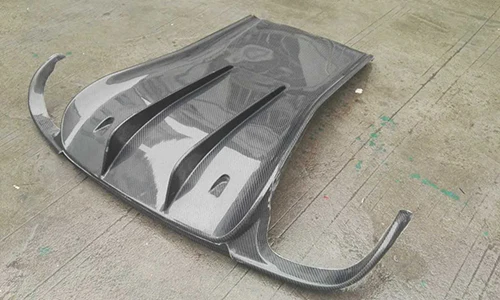 Porsche front lip spoiler diffuser side skirts for  991 911 4