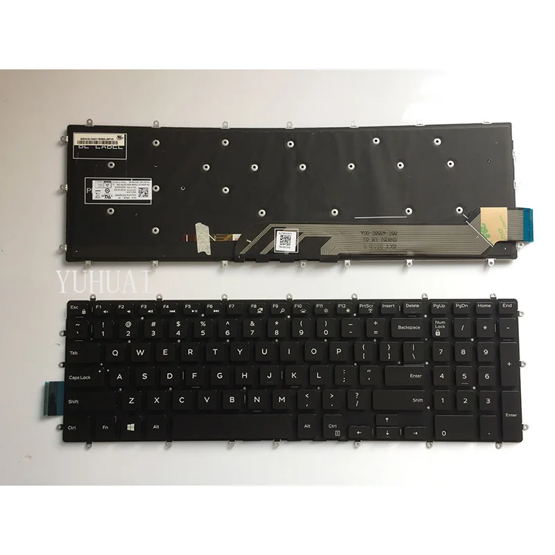 Новая клавиатура США для DELL 15 7566 5567 7567 7559 5665 15-7000 Клавиатура ноутбука на