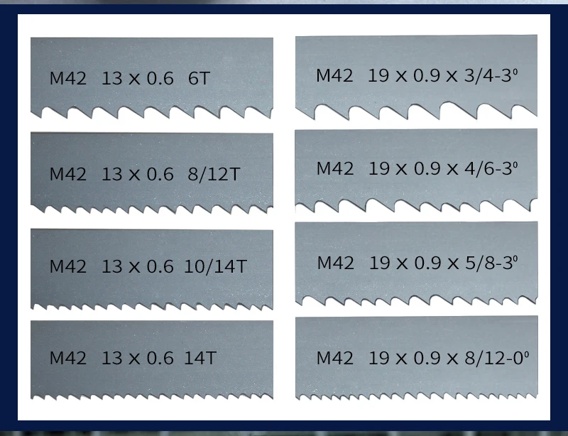 Ленточная пила 39 1/"-118" x 1/" x 0,025" Би-металл ленточная пила для резки дерева и металла 1000-3000 мм x 13x0,63 мм