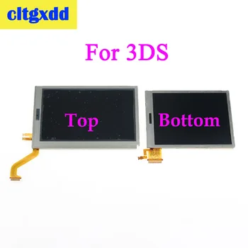 

cltgxdd Replacement Upper Top Bottom Lower LCD Display Screen For Nintend 3DS Repair Parts Display Panel