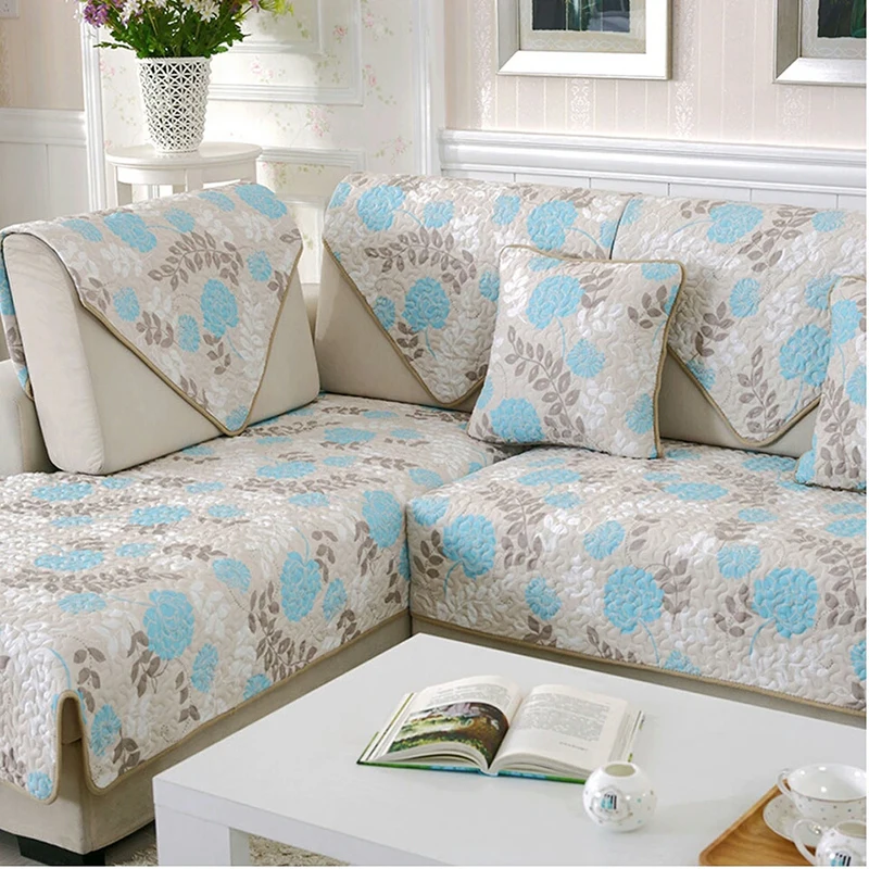Cotton Sofa Cover Towel Sectional Non slip Cover Sofas Pastoral Magical