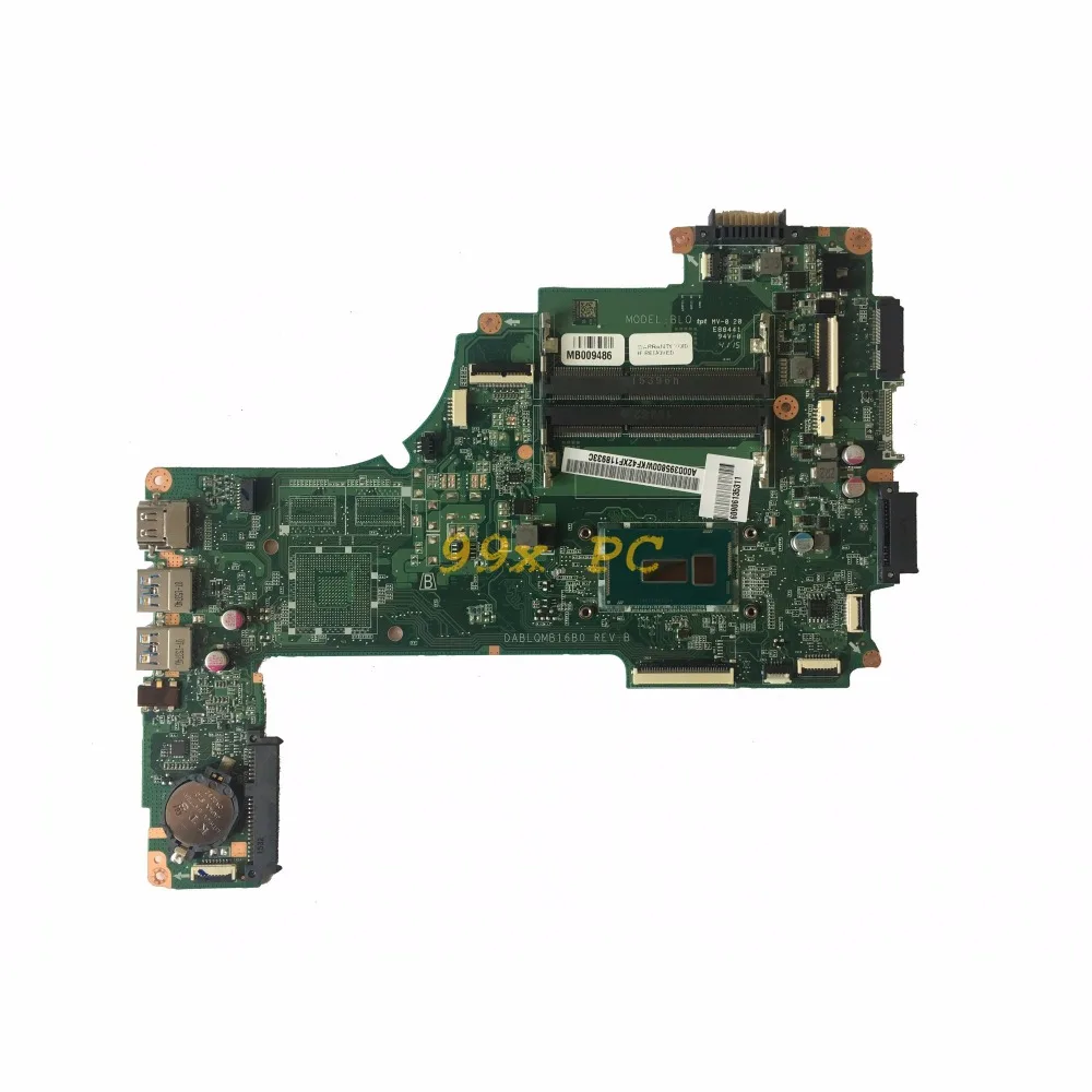 LAOKE для Toshiba Satellite P50-C Материнская плата ноутбука W/I5-5200U Процессор A000395800 DABLQMB16B0 DDR3