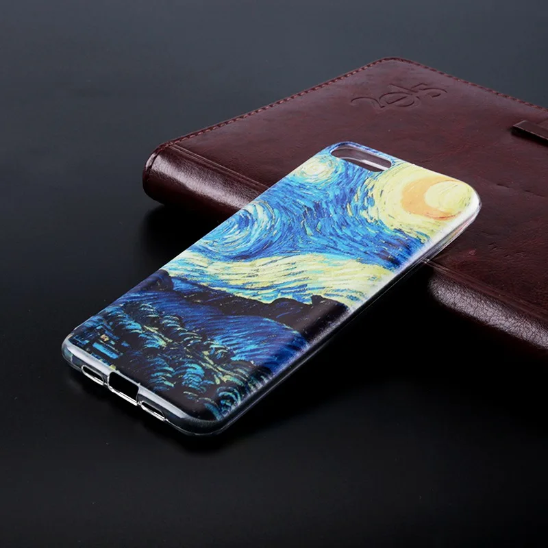 Coque для Xiaomi 6 Чехол Флаг ТПУ Мягкая Пластик чехол сова башня задняя крышка телефон