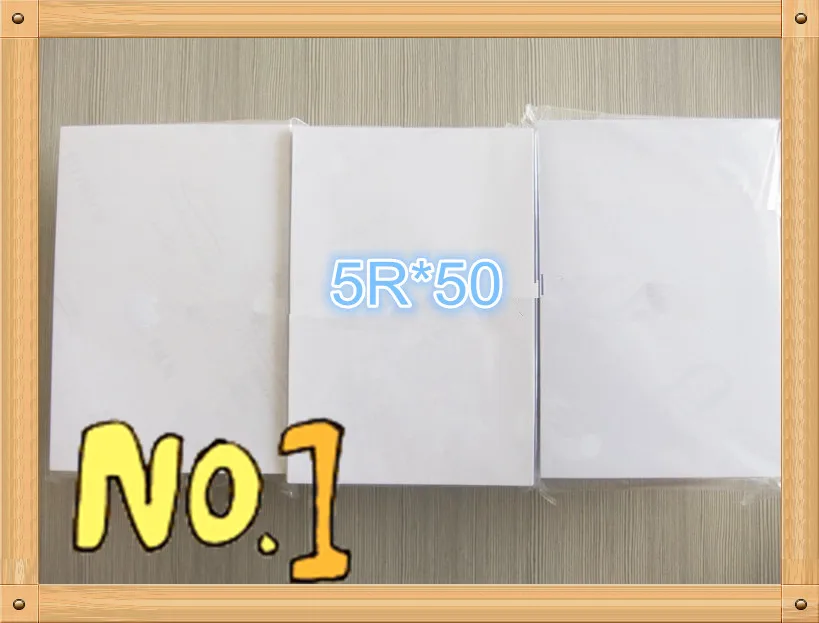Buy 260gsm suede surface RC 5R photo paper with top
