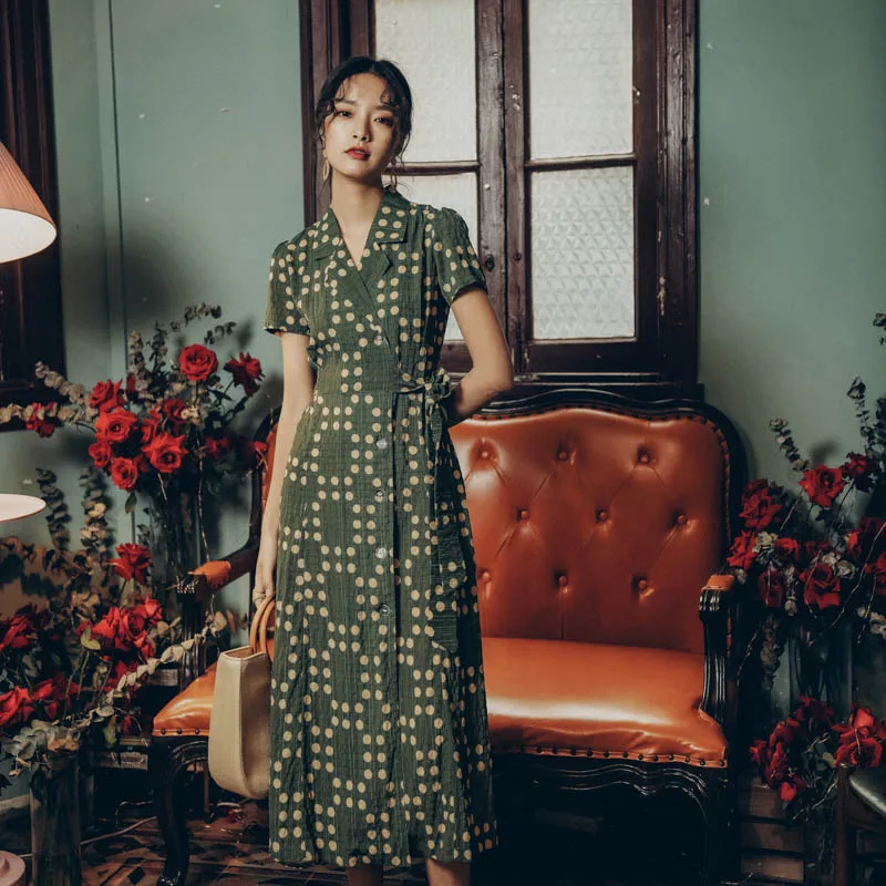 Long Boho Maxi Woman Dress Printed V Neck Vintage Beach Dresses Chiffon Empire Party Vestido | Женская одежда