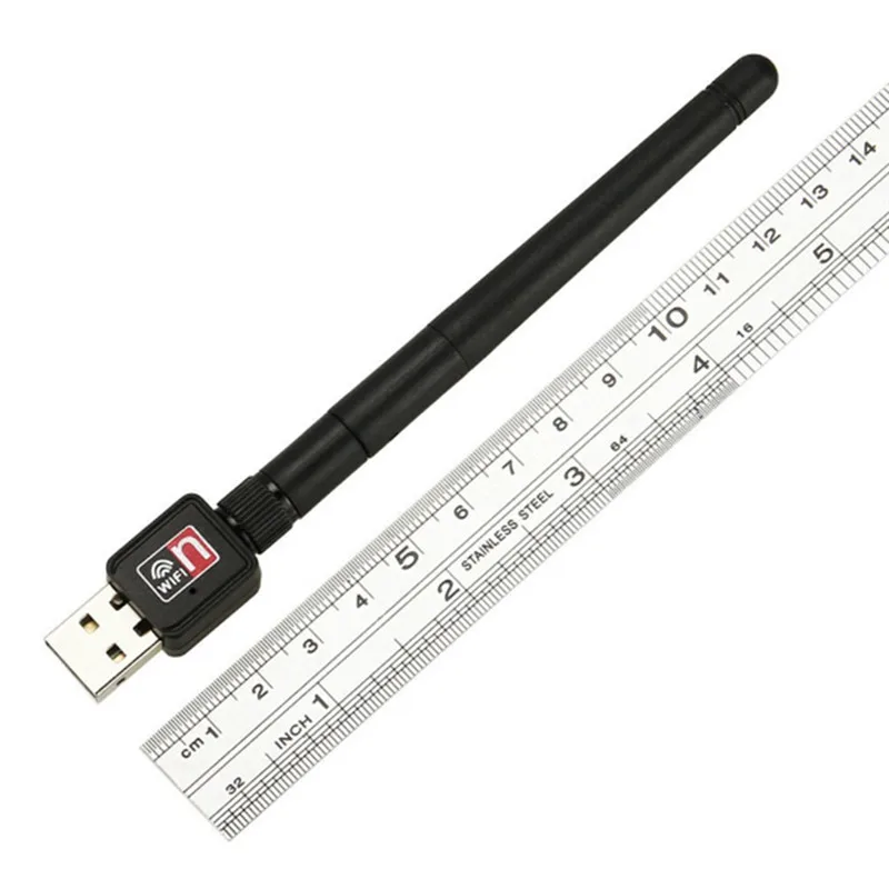 Мини USB Wifi адаптер 150 Мбит/с полоса 2 4 ГГц беспроводной WiFi сетевой с антенной