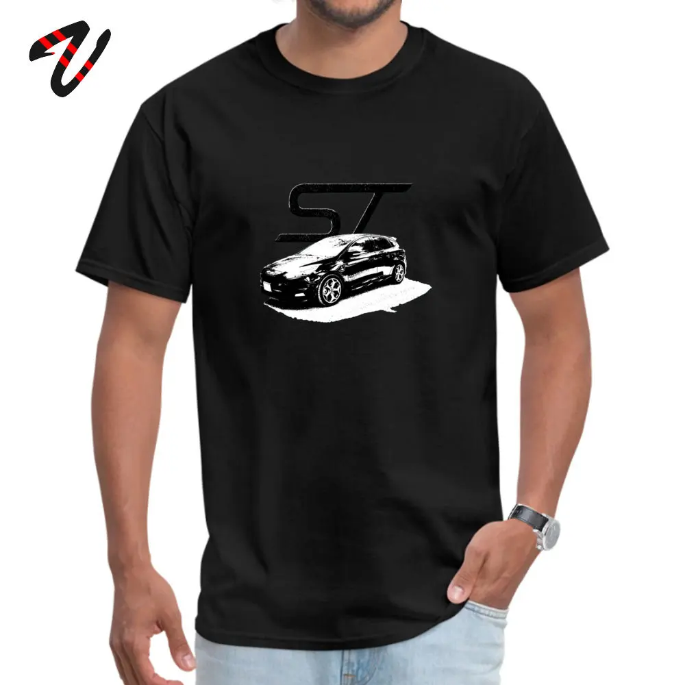 Normal Crewneck T Shirts Summer Autumn T Shirt Short Sleeve Classic Pure Cotton Cool Tops & Tees Casual Mens Top Quality Focus ST Wear your Passion 14019 black