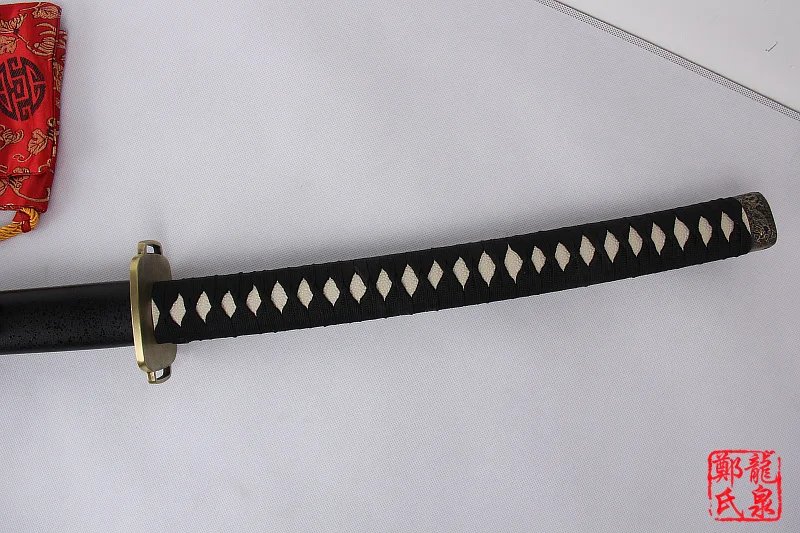 Меч фантазии из настоящей углеродистой стали Sephiroth Masumane Samurai Katana, Рождественский декоративный реквизит для косплея, не острый