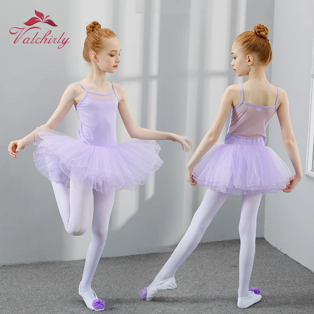Vestido de Ballet con tutú para niñas, Ropa de falda suave de entrenamiento, de gimnasia, leotardos, novedad - AliExpress Novedad y uso especial