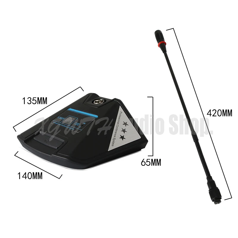 Audio 8 Desktop Wireless Digital Gooseneck