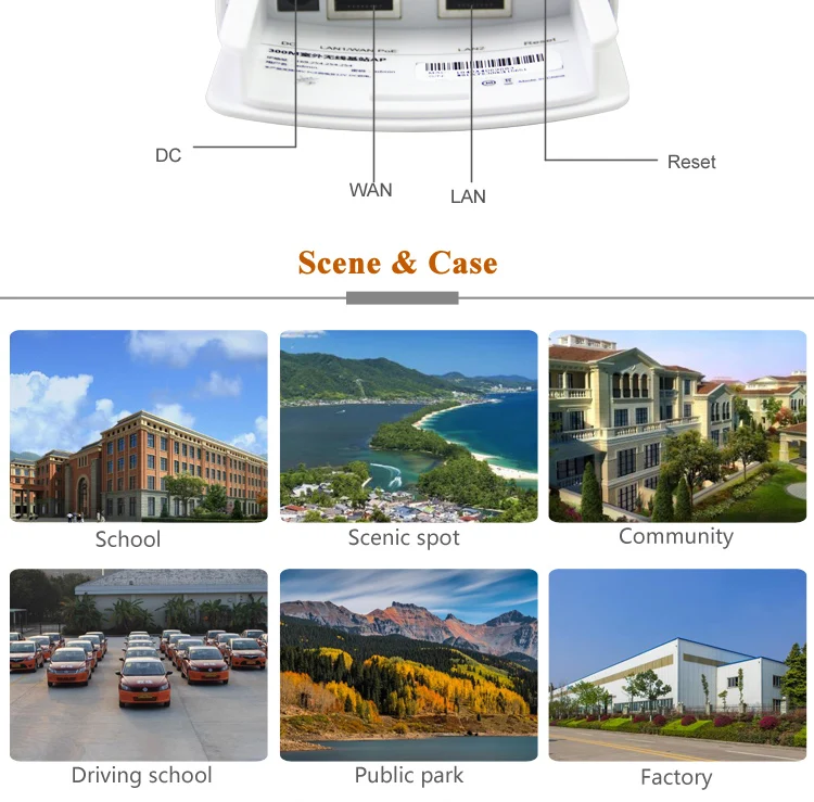 Repetidor de Ponto de Acesso 300mbps sem Fio Cpe sem Fio de 1 a 2km ao ar Ponte de Rede com 48v Kuwfi-roteador Wi-fi Roteador Livre Poe 10 High Quality Computador e Escritório