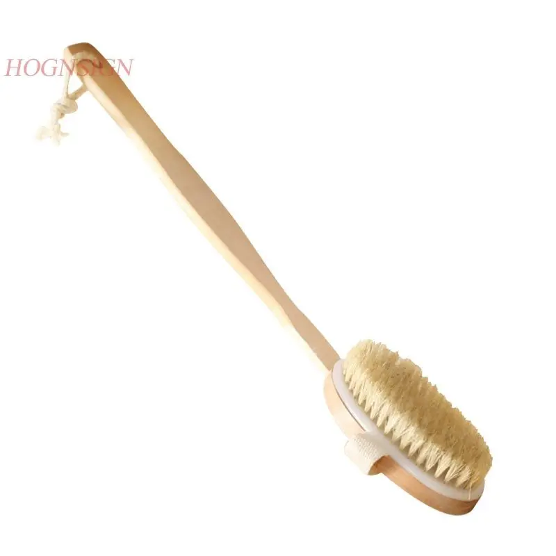 Bath Brush Can Be Detached Long Handle Bathing Artifact Towel Soft Hair Donkey Back Tool Massage Body Shower Care Cleansing