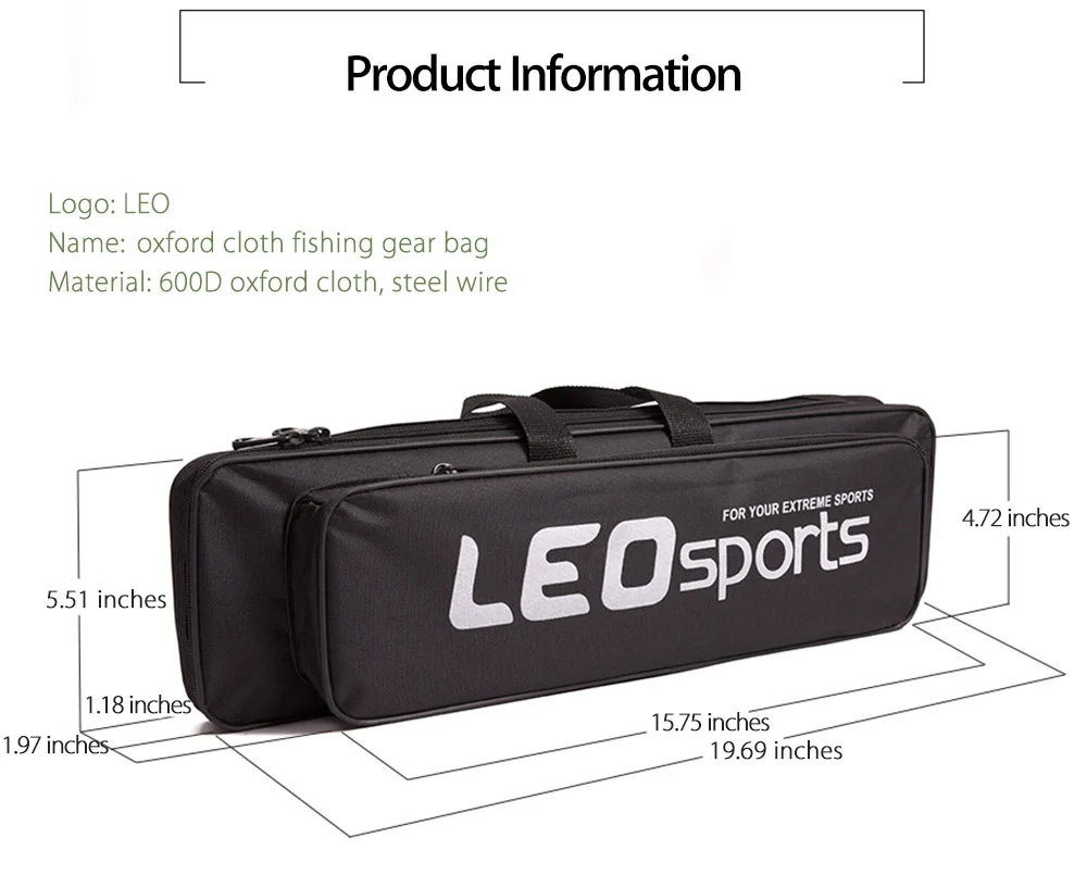 LEO 1.6M Telescopic Fishing Rod Kit with Fish Reel Lure Hook Tackle