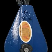 5 T подъемный захватывающий шкив блок, скользящая колесная цепь подъема блок крана подъемный слинг материал Обработка инструмент такелаж