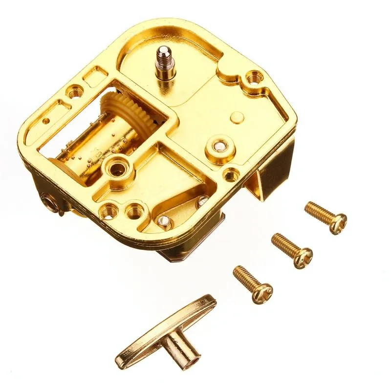 FnLy 18 Note Musical Movement for DIY Carillon We Wish You a Merry Christmas Carillon Golden-Clockwork FnLy 18 Note Musical Movement for DIY Carillon We Wish You a Merry Christmas Carillon Golden-Clockwork