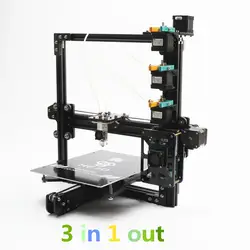 HE3D новое обновление EI3 триколор DIY 3D наборы для принтеров, 3 в 1 из экструдера, большой размер печати 200*280*200 мм