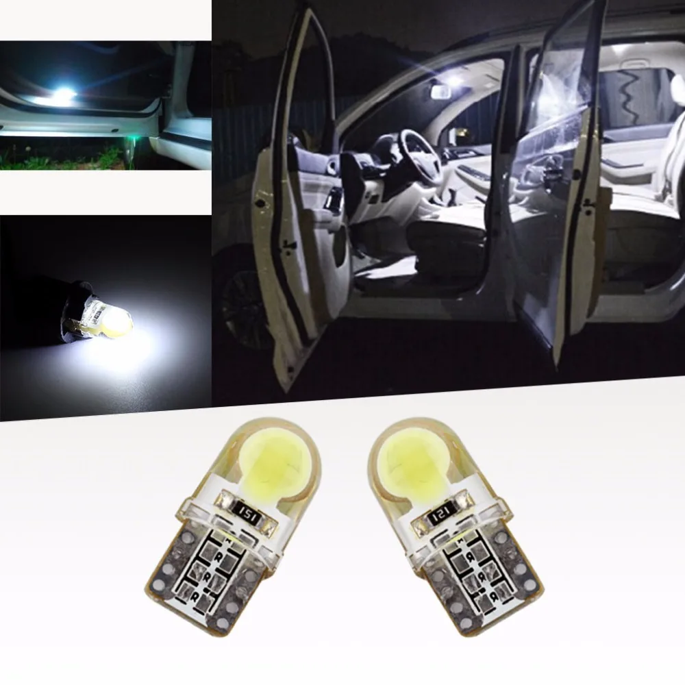 Авто T10 чистый белый 194 W5W 168 COB 8 SMD кварцевая Автомобильная LED супер яркая