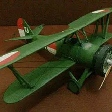 1:48 Yokosuka K5Y1 чурен самолет 3D бумажная модель DIY игрушки