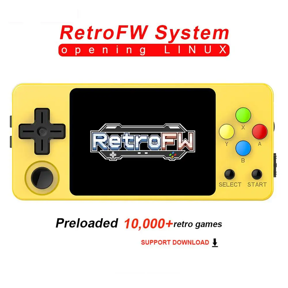  BEESCLOVER LDK Second Generation Game Console Retro Game Toys Open Source System Mini Handheld Game