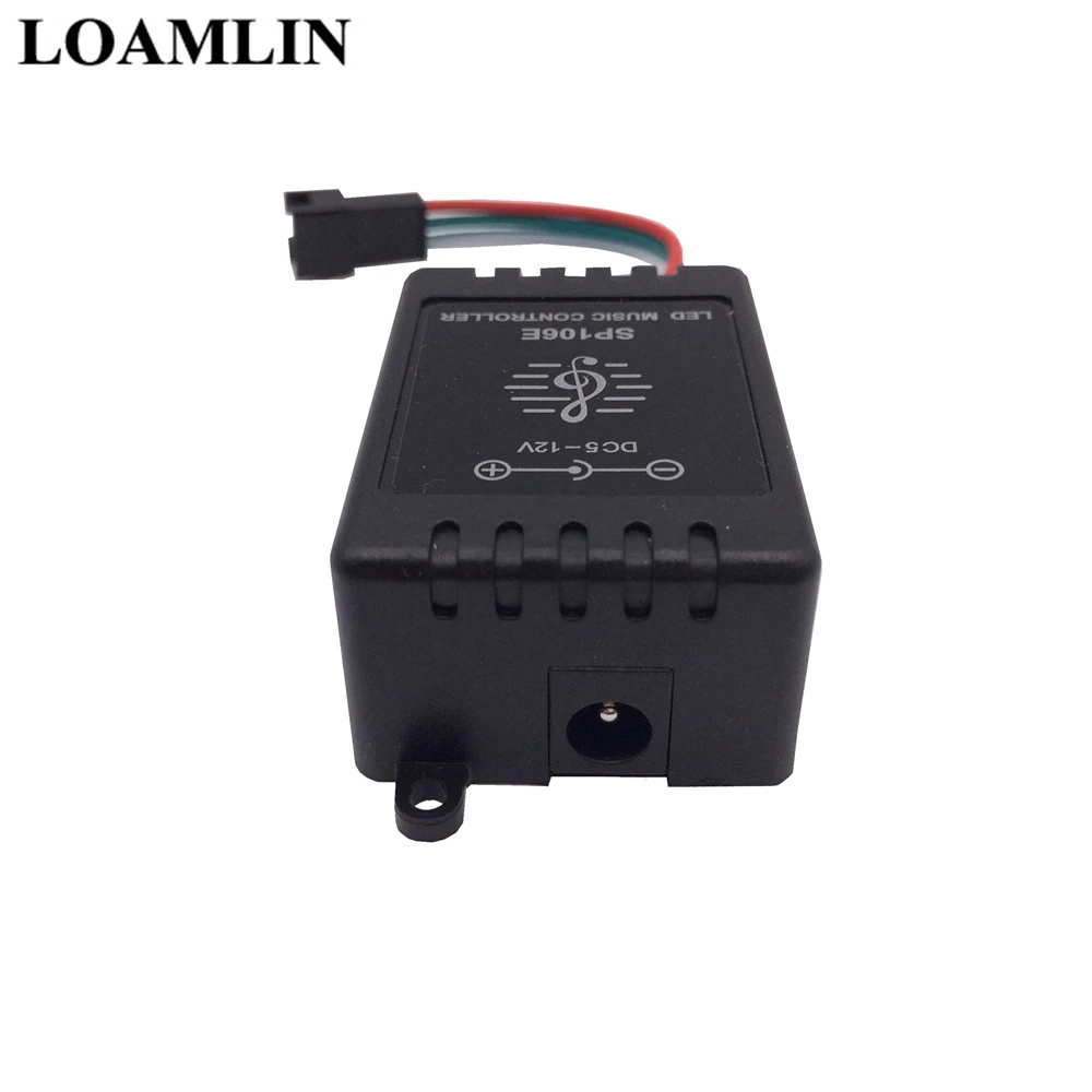 SP106E 9 клавишная Светодиодная лента музыкальный контроллер WS2811/WS2812B/SK6812/1903/6803