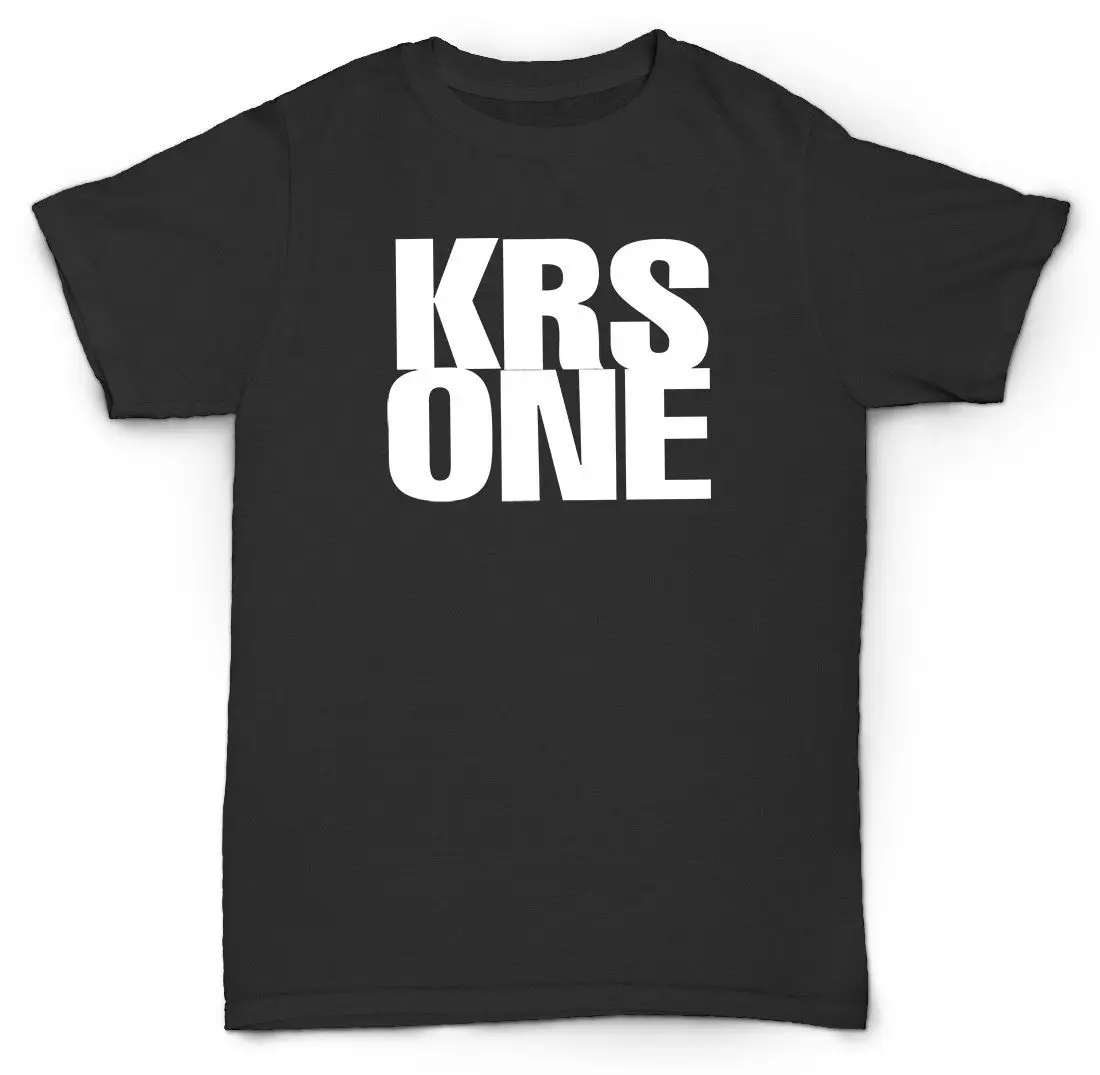 KRS ONE футболка слова хип хоп подземный рэп Золотой ER Топы корректирующие оптовая