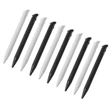 Черно-белая пластмассовая сенсорная ручка Стилус для nintendo NEW 2DS LL/2DS XL