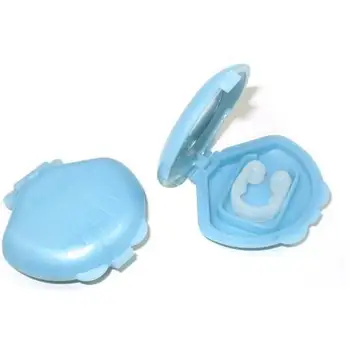 

Silicon Stop Snoring Nose Clip Anti Snore Sleep Apnea Aid Device Nights Tray No Surgery