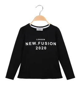 

Long sleeve sweater with written
