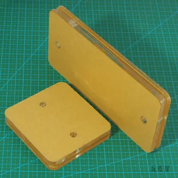 

Install the zipper template The acrylic zipper tool greatly improves the zipper mounting speed