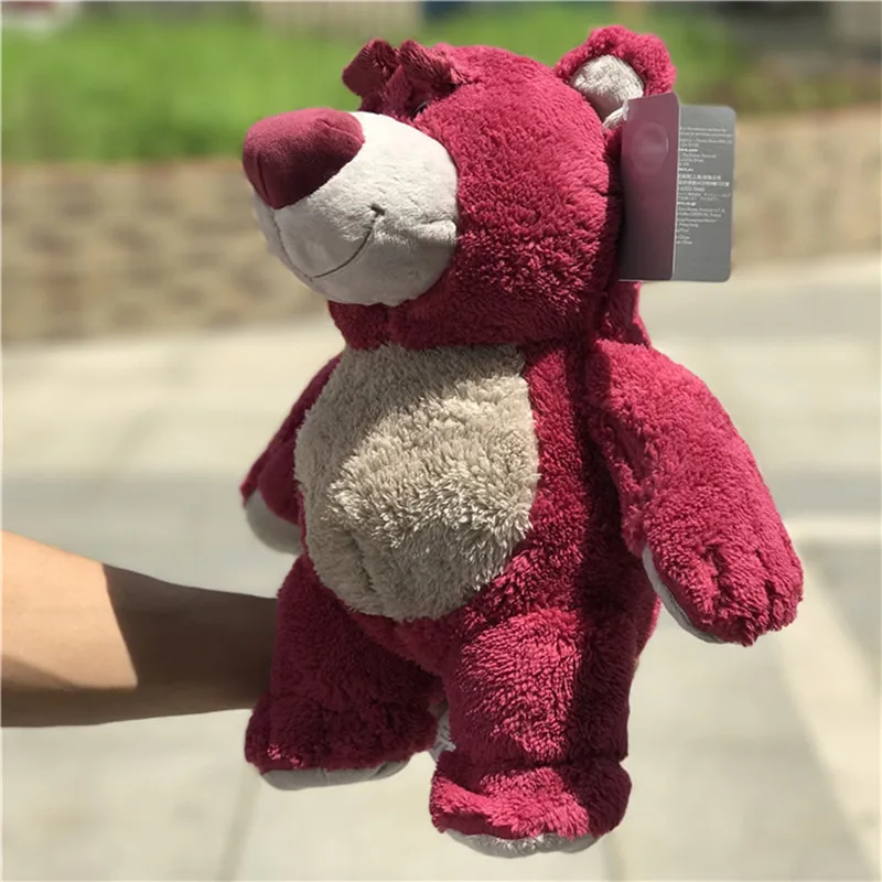 25/35 см «История игрушек», «Lotso плюшевые мягкая игрушка клубничный Медведь Плюшевые мишки мягкие игрушки для детей с клубничным запахом Для детей подарок