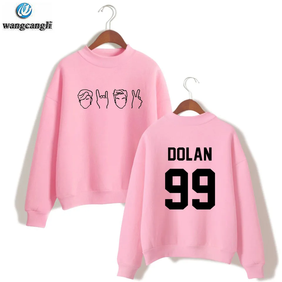 

Dolan Twins cotton oversized Hoodies Sweatshirt Women Men Pullover Casual Print Turtleneck Streetwear Clothes Hoodie tracksuit