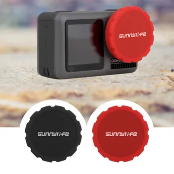 

2-Pack Silicon Lens Cover for Dji Osmo Action Sport Camera Accessories Protective Cap Scratch Proof Case for DJI Osmo Action Cam