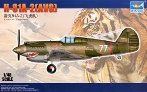 Trumpeter масштаб военные модели 05807 Curtiss Hawk H 81A 2 'AVG'|military model|scale model militarytrumpeter |