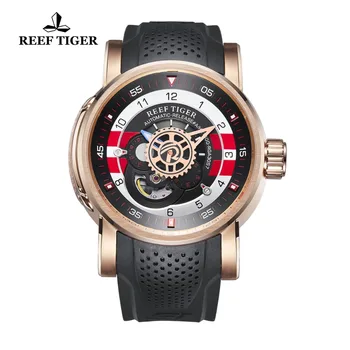 

2020 Reef Tiger/RT Designer Sport Watch for Men Reloj Hombre Waterproof Automatic Watches Luxury Brand Rose Gold Watches RGA30S7