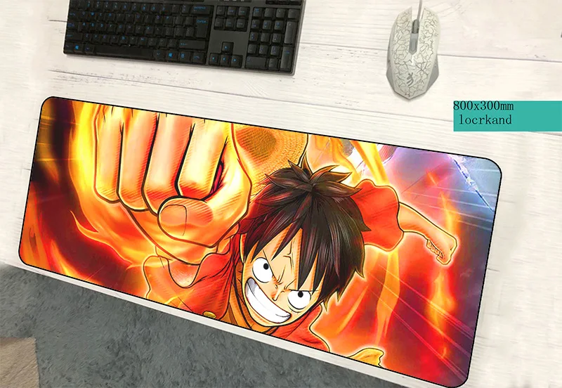 One Piece padmouse 800x300mm pad to mouse Adorable notbook computer