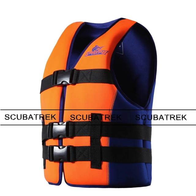 adult life vest neoprene floating vest swim life jacket surfing vest