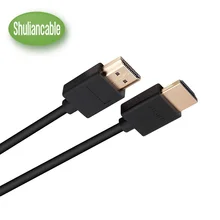 Shuliancable высокое Скорость HDMI мужчинами Расширение Удлинительный кабель Позолоченные поддерживает 1080 P и для Blu-Ray player3d 1 м 1ft