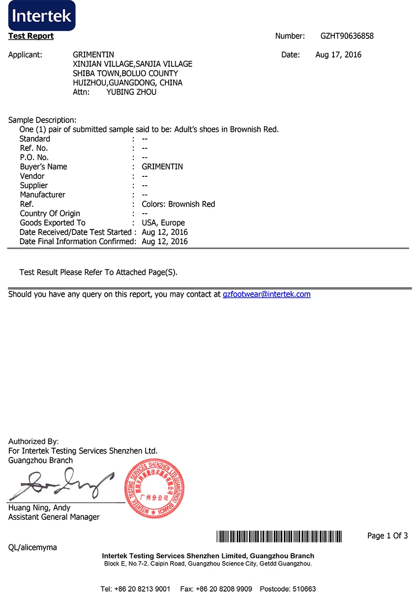 high quality men leather shoes test report