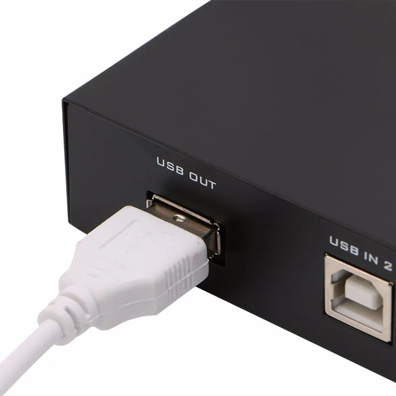 2 Порты USB2.0 обмена переключатель устройства переходник коробка для сканер компьютера принтер 10166